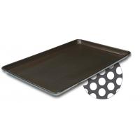 China RK Bakeware China Foodservice Nonstick Perforated Aluminium Baking Tray Glaze for sale