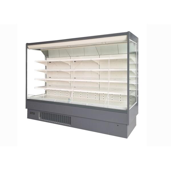 Quality Open Air Commercial Beverage Fridge Vertical Air Curtain Merchandisers for sale