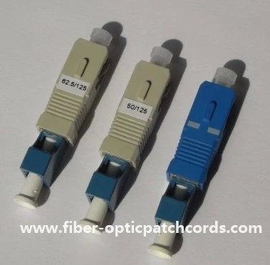 Quality SC Male To LC Female Fiber Optic Adapters SM MM Blister Box Packing for sale