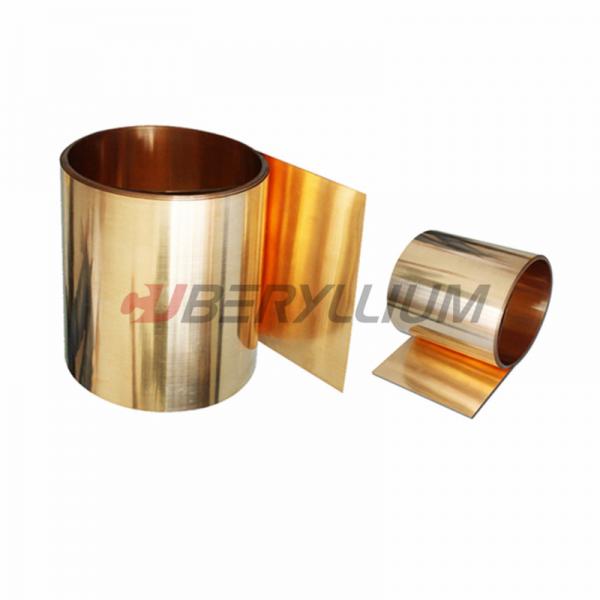 Quality UNS C17500 Copper Beryllium Alloys High Conductivity ASTM B534  For Relay Parts for sale