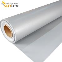 China Silicone Coated Fiberglass Fabric For Welding Blanket And Curtains factory