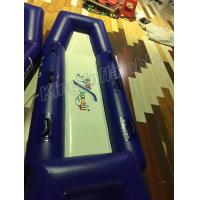 China Life Guarding Use Blow Up Blue / White PVC Water Guard Board Toy For Outdoor Games factory