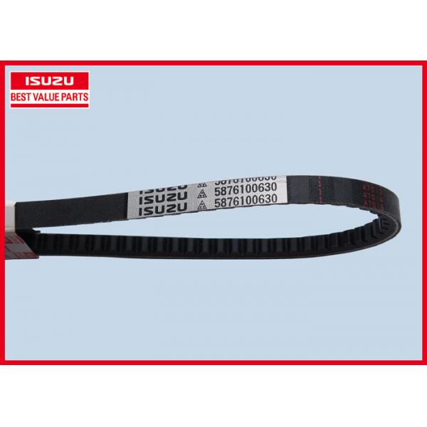 Quality Black Color Engine Fan Belt Rubber Material For ISUZU NKR 5876100630 for sale