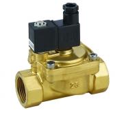 China Brass 1/2 Inch Pilot Operated Electric Solenoid Valve Normally Closed DC24V / 12V factory