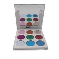 China Silver Cardboard Shell Makeup Eyeshadow Palette 9C Color  ODM Private Label factory
