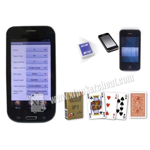 Quality Russian Seca - 3 Cards Poker Games Poker Analyzer , Poker Card Reader for sale