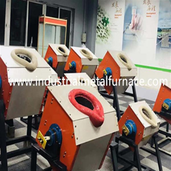 Quality 20Khz 40KG Steel Scrap Melting Induction Furnace Medium Frequency Type for sale