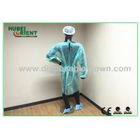 China Green/Yellow Disposable Use Isolation Gowns/Disposable Lab Gowns With elastic wrist factory