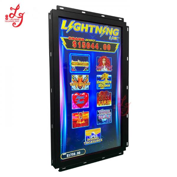 Quality 32 Inch Open Frame 3M RS232 Game Monitor Touch Screen Game Monitor 27 32 43 Inch for sale