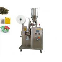 Quality Volumetric Tea Bag Packing Machine Small Scale 316 Hopper Double Chamber for sale