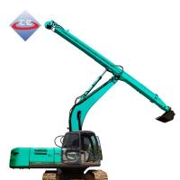 Quality Q345B Two Inner Excavator Telescopic Boom Dipper Arm Blue for sale