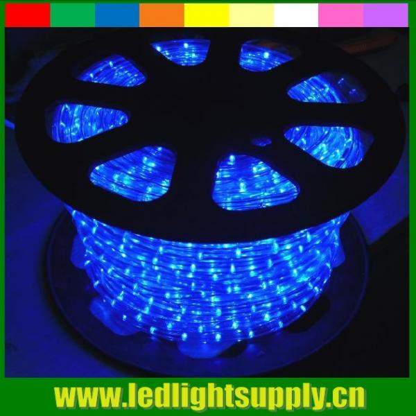 Quality blue waterproof led strip lights 2 wire led christmas rope light for sale