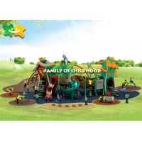 China Preschool Outdoor Play Equipment Distinctive With Wavy Slide CE GS Certified factory
