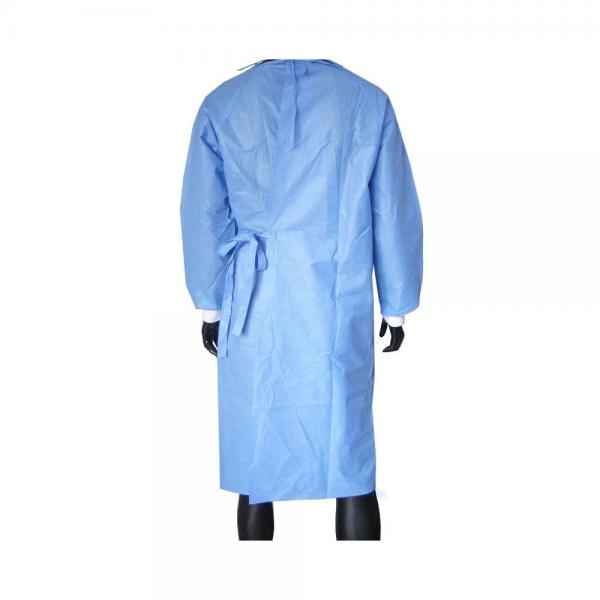 Quality Sterile Disposable Surgical Gown , Disposable Hospital Theatre Gowns CE Approved for sale