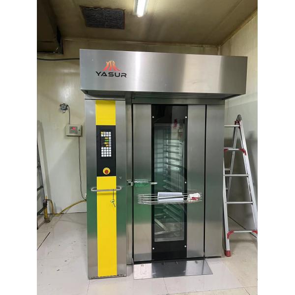 Quality Miwe Style 36 Trays 40X60cm Commercial Rotary Oven For Baking Bread Cakes Pizza for sale