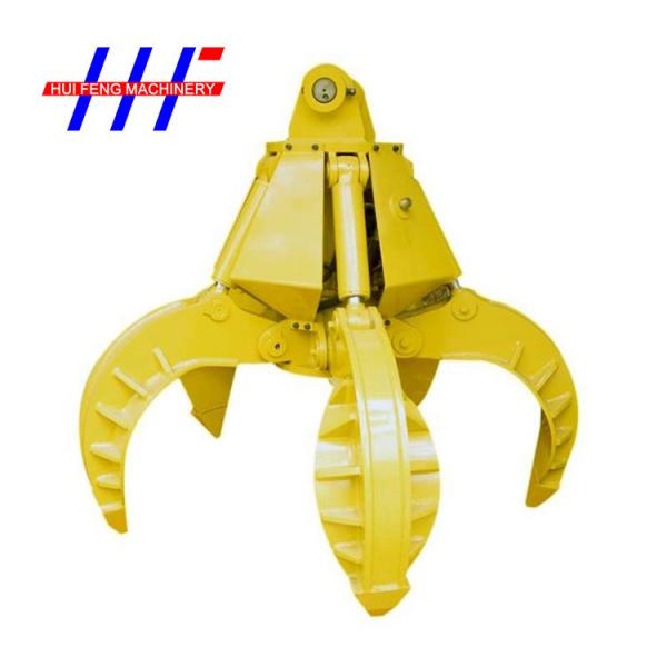 Quality 50T Mini Excavator Grapple Bucket NM360 Maximized Grapping Capacity for sale