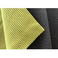 China Stripe Polyester Sofa Velvet Upholstery Fabric factory