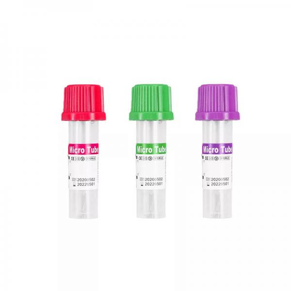 Quality Purple Pediatric Vacutainer Tubes 0.5ml Small Volume Blood Collection Tubes for sale