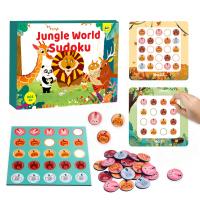 China Magnets Kits Easy Sudoku Puzzle Books , Creative Sudoku Game Book For Preschoolers for sale