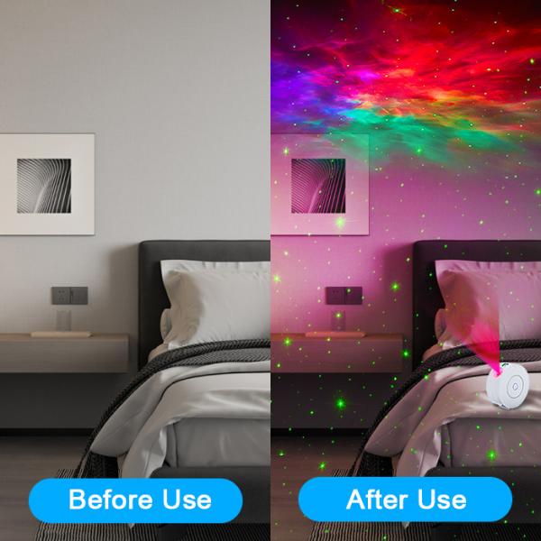 Quality Durable 5W Smart Night Light Projector , RGB Smart WiFi Galaxy Star Light for sale