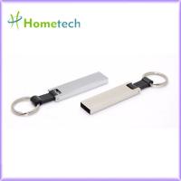 China High speed waterproof USB flash drive 64 GB Thumb 128GB FCC 15MB/S Metal USB Memory Stick With Keyholder factory