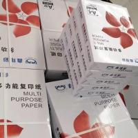 China 95 Brightness A4 White Printer Photocopy Paper 80gsm 100gsm 500 Sheets factory