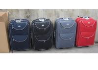China 4 Piece EVA 8 Wheel Trolley Suitcase Set 170T Silk Lining With Match Color Zippers factory
