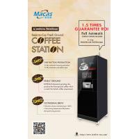 China Professional Commercial Coffee Vendo Machine MACES7C Espresso Roaster factory