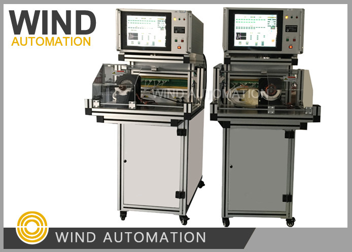 China WIND-ATS-300 AC DC Motor Winding Machine Double Station Armature Testing Panel factory