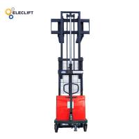 China Overall Length 1700mm Battery Operated Semi Electric Forklift 24V 20A factory