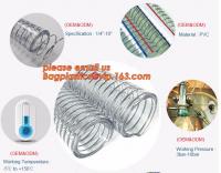 China PVC suction hose, PVC Steel Wire Hose Soft Light and Long Usage Life factory