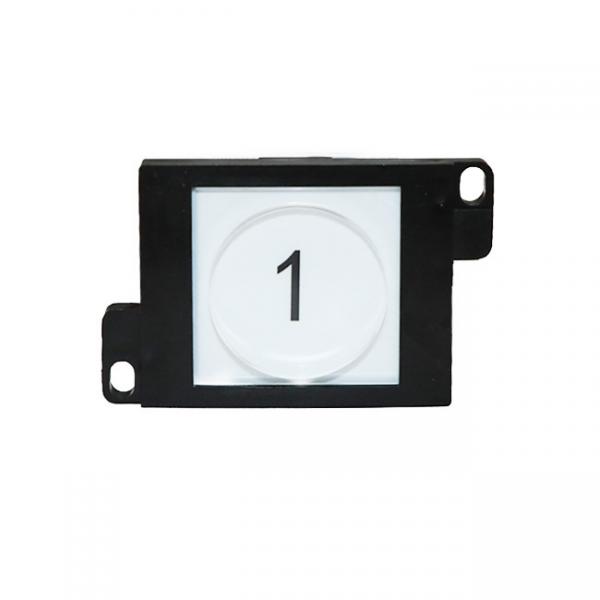 Quality Push Acrylic Stable Elevator Touchless Button DC 24V For Lift Contactless White Light for sale