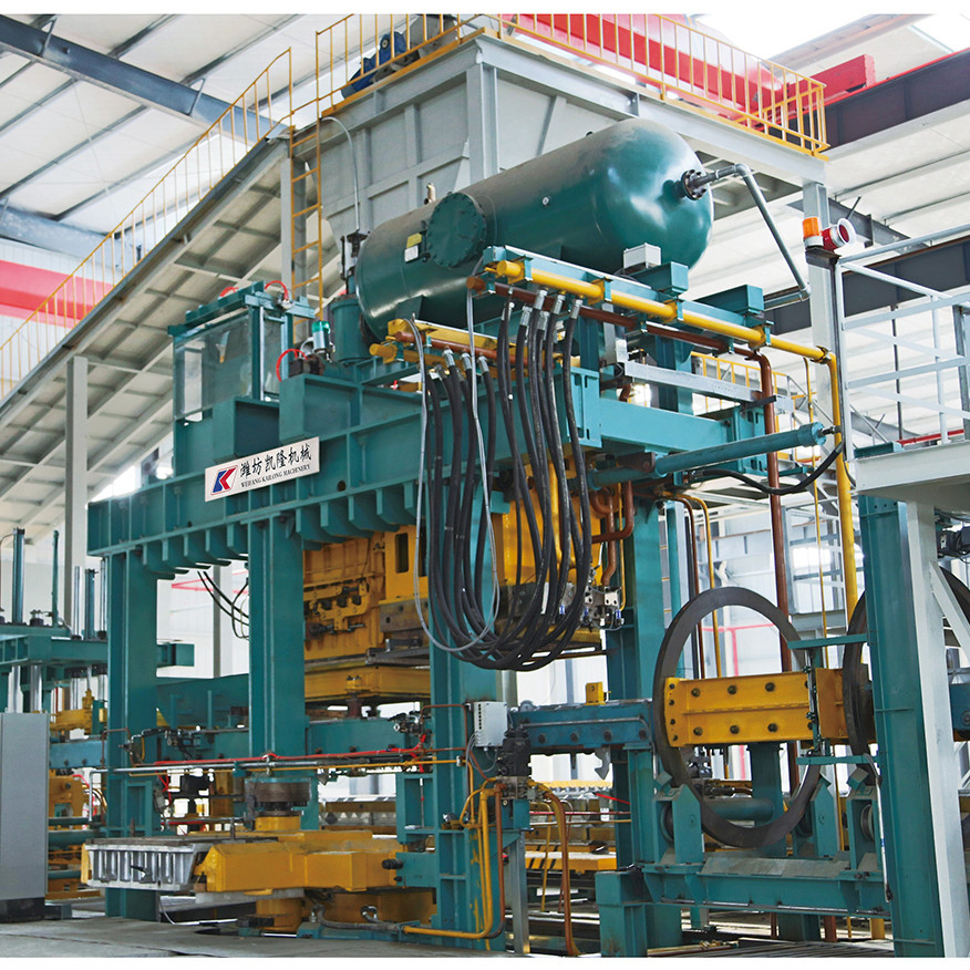 china Static Pressure Automatic Moulding Line Of Green Sand Casting