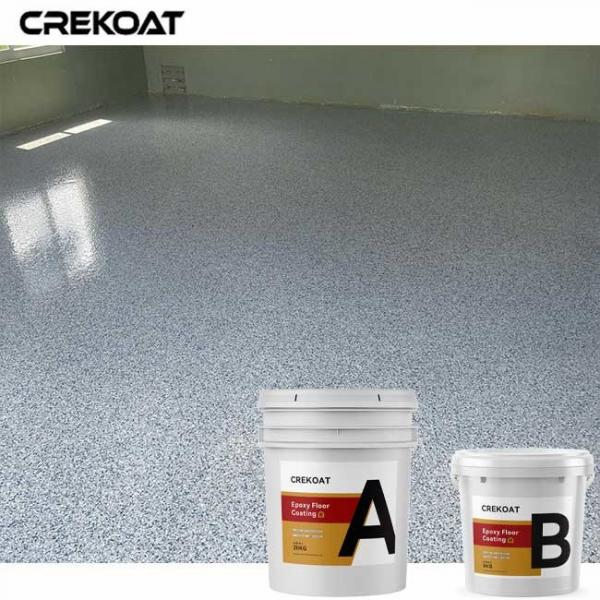 Quality Blend Chips Epoxy Flake Floor Coating For Garage Concrete Flooring for sale