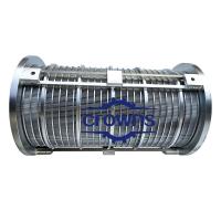 China Stainless Steel Separator Wedge Wire Drum Filter For Pig Dung Filtration factory