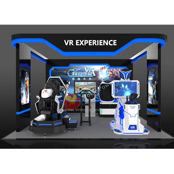 Quality 360° Rotating Platform Amusement Park 9d Virtual Reality Simulator For Kids And Adults for sale