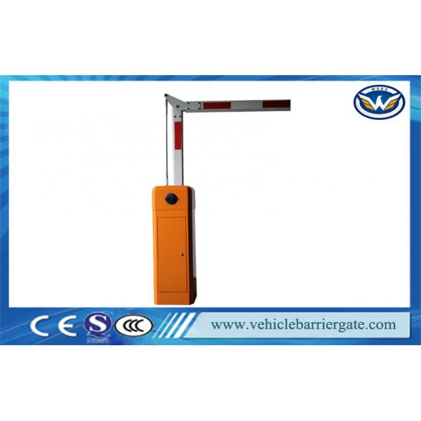 Quality 80W Bus Station Automatic Boom Barrier Gate with 90 Degree Boom for sale