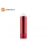 China Red Airless Cosmetic Pump Bottle , Scew On Airless Spray Bottle Eco Friendly factory