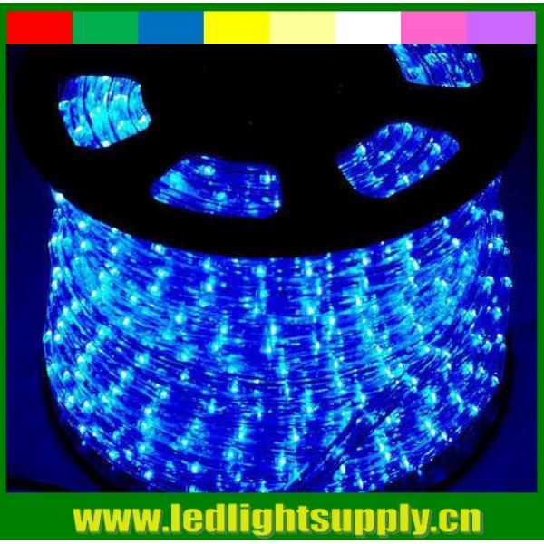 Quality blue waterproof led strip lights 2 wire led christmas rope light for sale