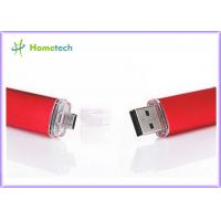 China Red Rectangle Smartphone USB Flash Drive OTG 4GB Usb 2.0 Pen Drive factory