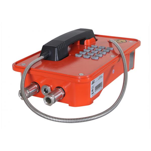 Quality Intrinsic Safety Type Explosion Proof Robust Telephone in Hazardous Areas for sale