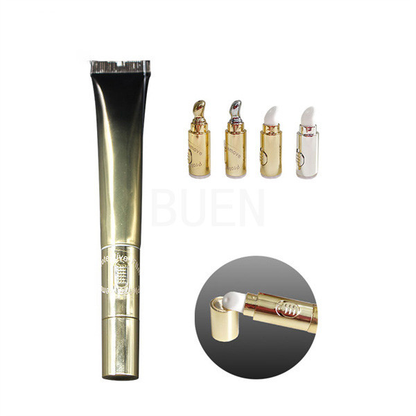 Quality Eye Cream Custom Cosmetic Tubes Packaging Vibration With Metal Applicator for sale