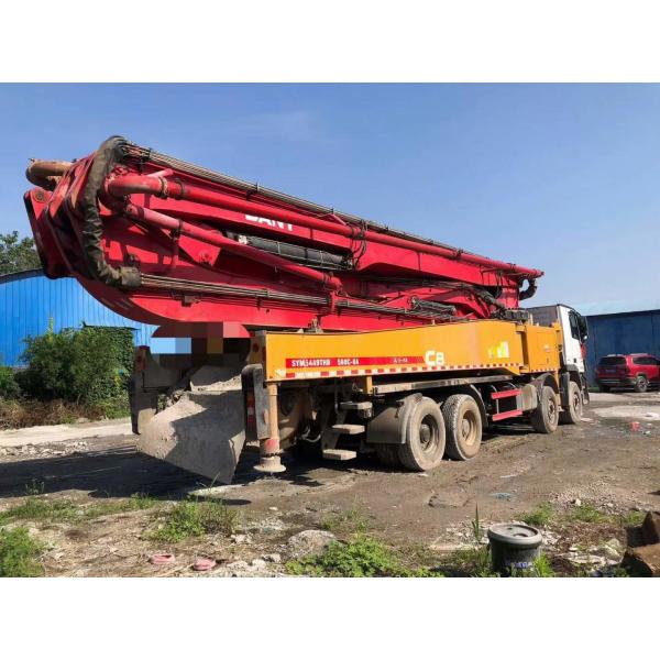 Quality Used 2019 SANY 56m Concrete Pump Truck With Boom SYM5449THBE 560C-8A for sale