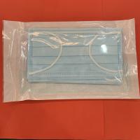 Quality Earloop Pleated 3 Ply Medical Mask Procedure Disposable Non Woven Fabric for sale