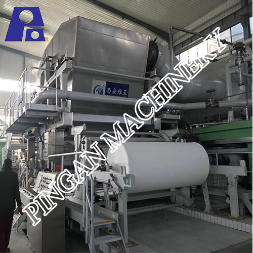 Quality Hydraulic 20T/D Toilet Paper Making Machine Polish Treatment Tissue Making Machine for sale
