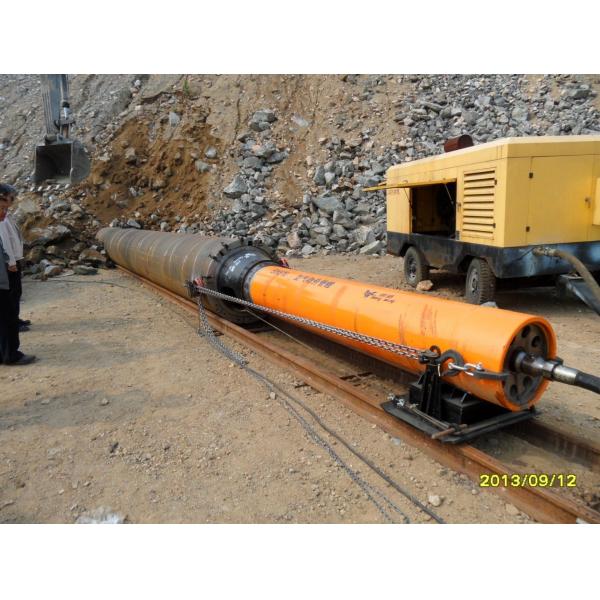 Quality 2600kN Pneumatic Pipe Ramming Tools , 159mm Diameter Hammerhead Pipe Rammer for sale