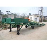 China Q235B Three Side 10 Tons Mobile Dock Ramp For Container Loading factory