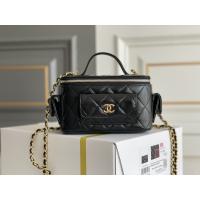 China Lambskin Custom Branded Bags Chanel 22K Vanity Case Multi Pocket factory