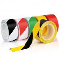 China Adhesive Safety Striped Floor Marking Tape Roll BOPP Biaxially Oriented Polypropylene factory