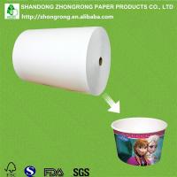 China Pe coated paper for take away paper bowl factory